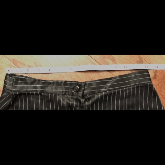 Silky dress pin stripe pajama pants 28/28 - high waist - Picture 7 of 12